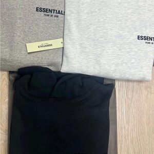 Essentials Sweatshirts in Gray and Black